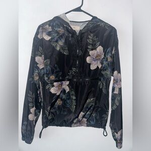 Pink Floral Long Sleeve Relaxed Blouse